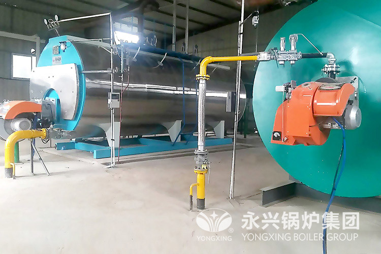 江苏轻石科技有限公司2台250万大卡导热油炉