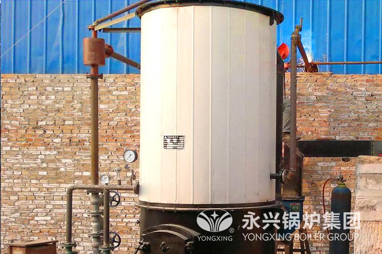 宏基豆制品有限公司40万大卡生物质导热油炉